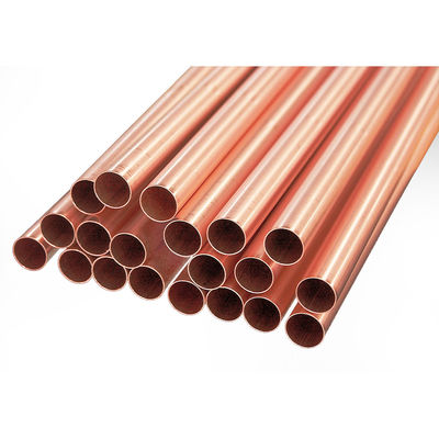6 mm 8 mm OD Soft Copper Pipe Pure Copper Tube ASTM C10100 C10200 C10300 C10400 C11000